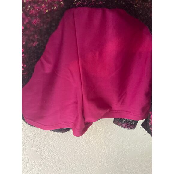 Youth custom made dance costume with matching clip in bow - Picture 4 of 7